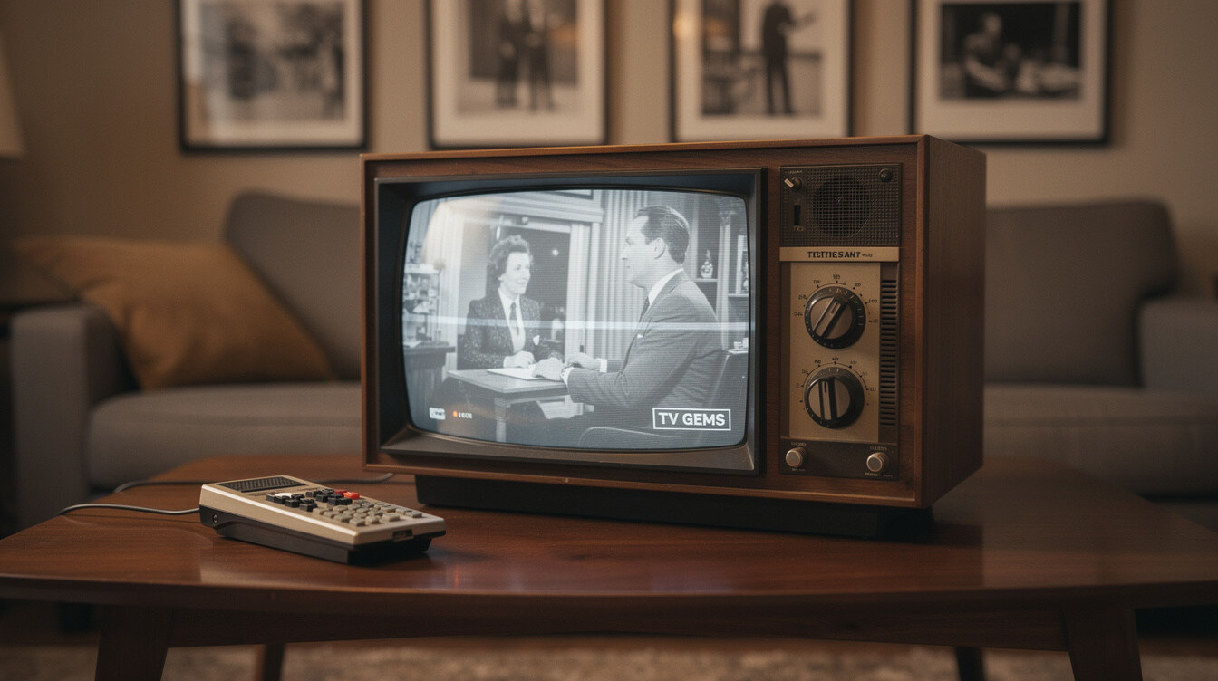vintage television set