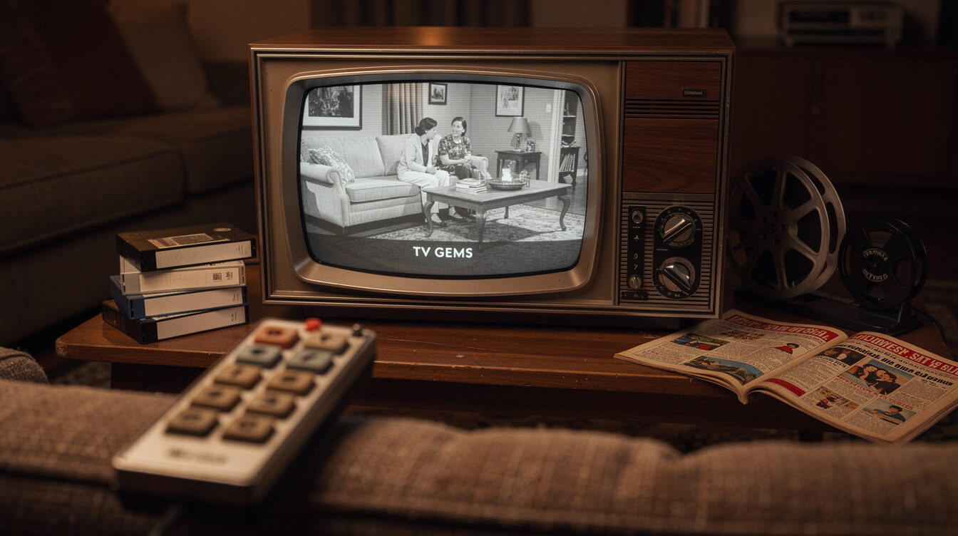 vintage television set