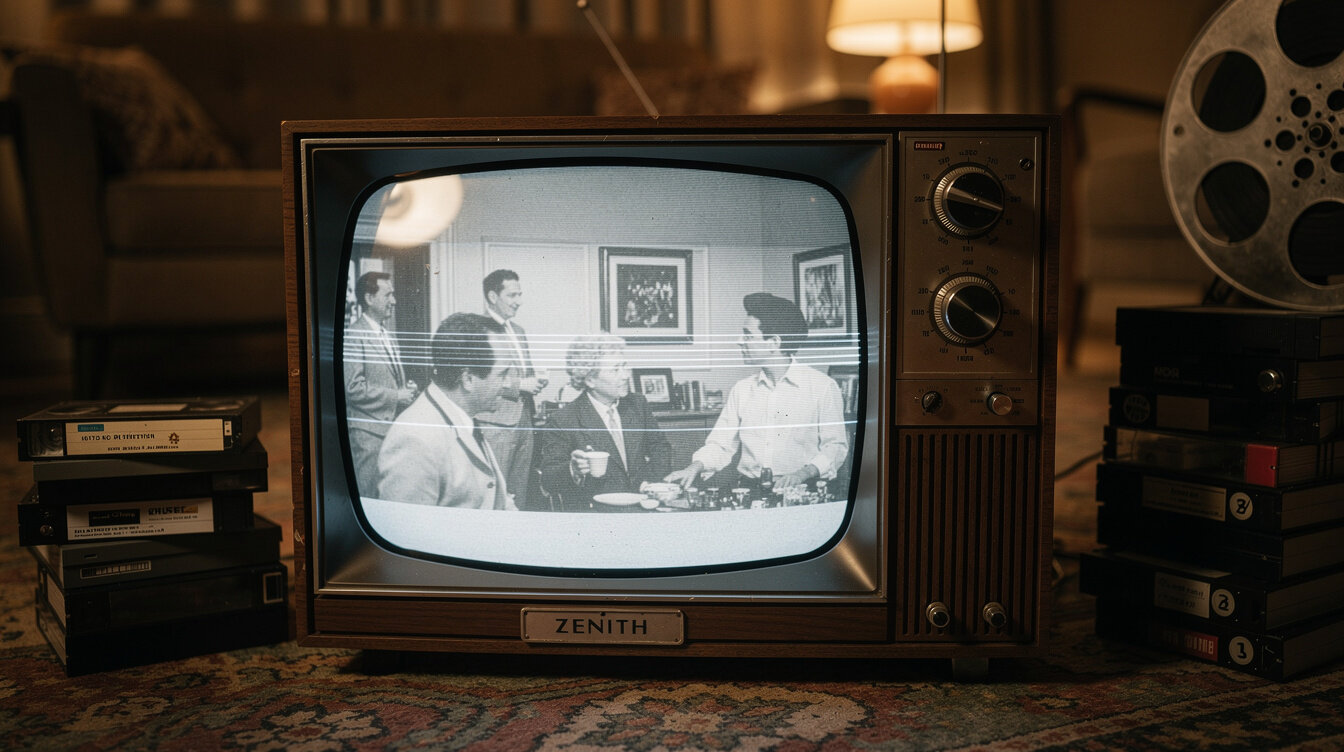 vintage tv screen